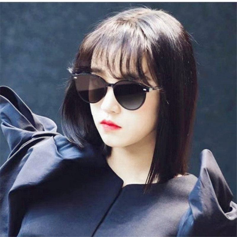 Korean Style Small Face Round Sunglasses for Women - Summer Hot Girl Beach Vacation Street Photography Accessory Korean Style Small Face Round Sunglasses for Women - Summer Hot Girl Beach Vacation Street Photography Accessory