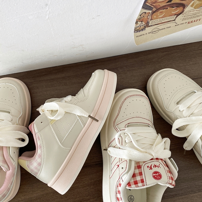 Korean Style Thick-Soled Sneakers for Women - 2025 Versatile Casual Chic White Loafers Korean Style Thick-Soled Sneakers for Women - 2025 Versatile Casual Chic White Loafers