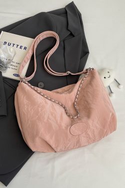 Korean Style Trendy Cute Girl Tote Bag - 2025 Fashion Simple Shoulder Bag for Commuters - Versatile Women's Handbag