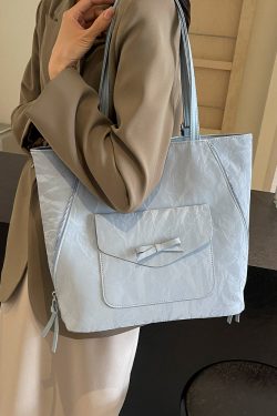 Korean Style Trendy Student Tote Bag for Women - Summer 2025 Minimalist Versatile Large Capacity Casual Backpack