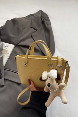 Korean-Style Versatile Shoulder Handbag for Women - 2025 Summer High-End Crossbody Small Bucket Bag