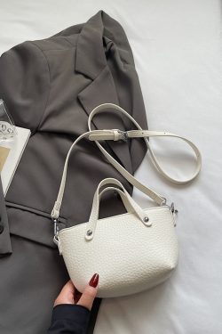 Korean-Style Versatile Shoulder Handbag for Women - 2025 Summer High-End Crossbody Small Bucket Bag