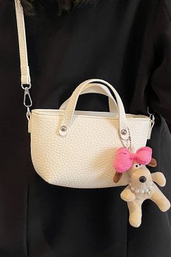 Korean-Style Versatile Shoulder Handbag for Women - 2025 Summer High-End Crossbody Small Bucket Bag