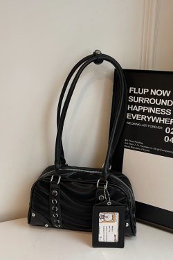 Korean-Style Women's High-End Versatile Bowling Handbag - 2025 Underarm Shoulder Commuting Bag