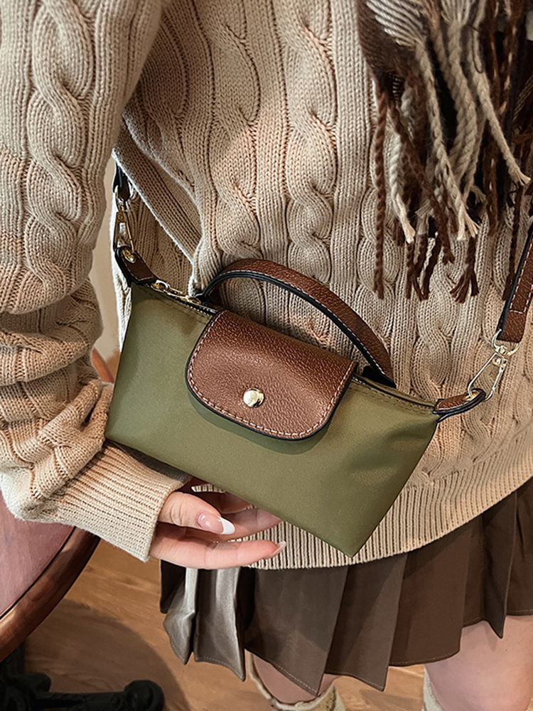 Korean-Style Women's Mini Phone Bag - Trendy High-End Nylon Crossbody Handbag for 2025 Fashion Korean-Style Women's Mini Phone Bag - Trendy High-End Nylon Crossbody Handbag for 2025 Fashion