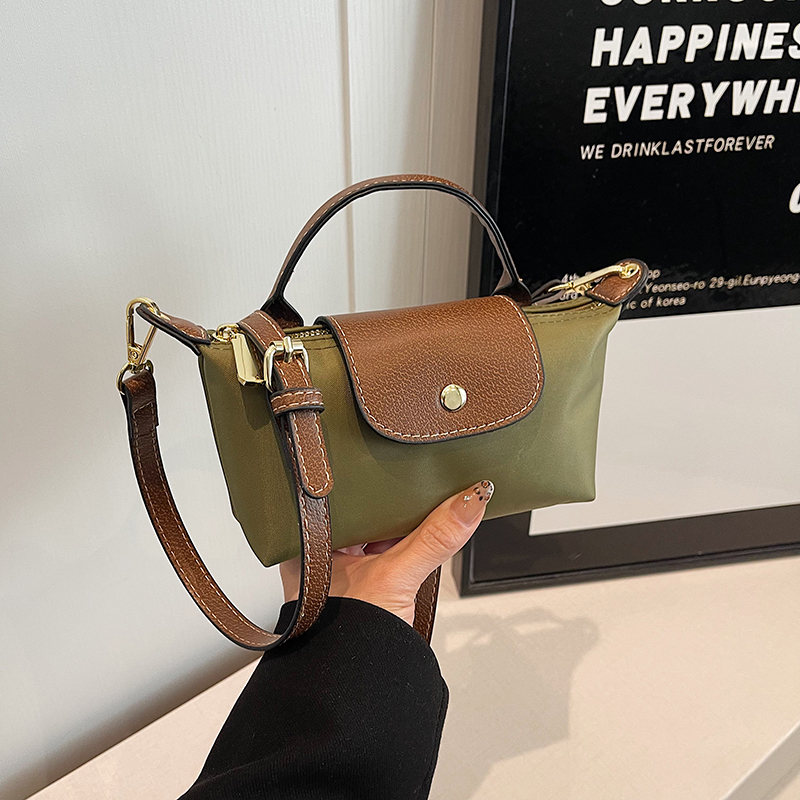 Korean-Style Women's Mini Phone Bag - Trendy High-End Nylon Crossbody Handbag for 2025 Fashion Korean-Style Women's Mini Phone Bag - Trendy High-End Nylon Crossbody Handbag for 2025 Fashion