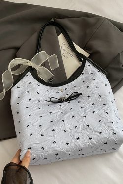 Large Butterfly Knot Handbag for Women - 2025 Trendy Casual Versatile Shoulder Tote Bag with High Capacity
