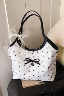 Large Butterfly Knot Handbag for Women - 2025 Trendy Casual Versatile Shoulder Tote Bag with High Capacity