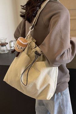 Large Canvas Shoulder Bag for Women - 2025 Fashion Tote with High Capacity for Class, Commuting, and Everyday Use