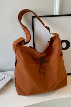 Large Canvas Shoulder Bag for Women - 2025 Fashion Tote with High Capacity for Class, Commuting, and Everyday Use