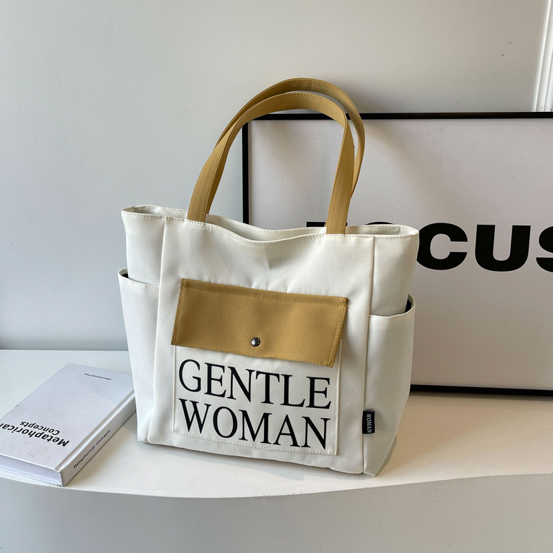 Large Capacity Canvas Tote Bag for Women - Japanese Style Casual Shoulder Bag for College Students and Everyday Commuting Large Capacity Canvas Tote Bag for Women - Japanese Style Casual Shoulder Bag for College Students and Everyday Commuting