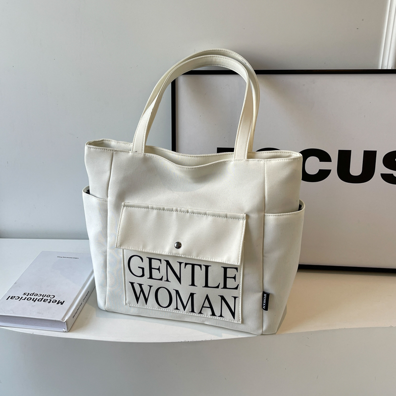 Large Capacity Canvas Tote Bag for Women - Japanese Style Casual Shoulder Bag for College Students and Everyday Commuting Large Capacity Canvas Tote Bag for Women - Japanese Style Casual Shoulder Bag for College Students and Everyday Commuting