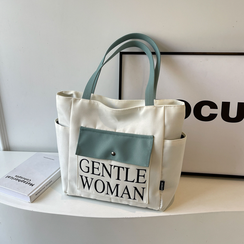 Large Capacity Canvas Tote Bag for Women - Japanese Style Casual Shoulder Bag for College Students and Everyday Commuting Large Capacity Canvas Tote Bag for Women - Japanese Style Casual Shoulder Bag for College Students and Everyday Commuting