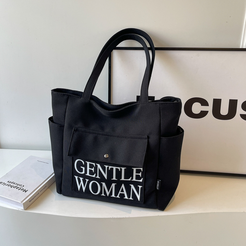 Large Capacity Canvas Tote Bag for Women - Japanese Style Casual Shoulder Bag for College Students and Everyday Commuting Large Capacity Canvas Tote Bag for Women - Japanese Style Casual Shoulder Bag for College Students and Everyday Commuting