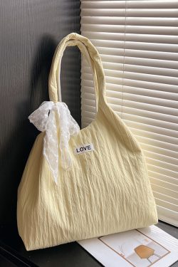 Large Capacity Canvas Tote Bag for Women - Relaxed Single-Shoulder Design, Ideal for College Students and Commuters