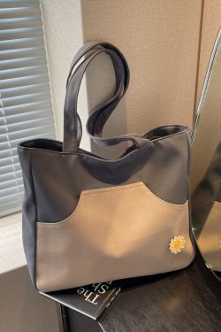 Large Capacity Canvas Tote Bag for Women - Versatile Commuting Shoulder Bag, 2025 Style, Perfect for Students and Daily Use