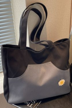 Large Capacity Canvas Tote Bag for Women - Versatile Commuting Shoulder Bag, 2025 Style, Perfect for Students and Daily Use