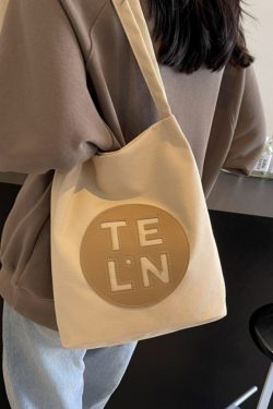 Large Capacity Canvas Tote Bag for Women - Versatile Single Shoulder Underarm Bag with Unique Design for Commuting 2025