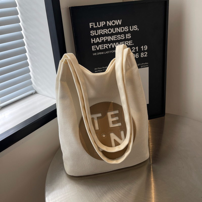 Large Capacity Canvas Tote Bag for Women - Versatile Single Shoulder Underarm Bag with Unique Design for Commuting 2025 Large Capacity Canvas Tote Bag for Women - Versatile Single Shoulder Underarm Bag with Unique Design for Commuting 2025