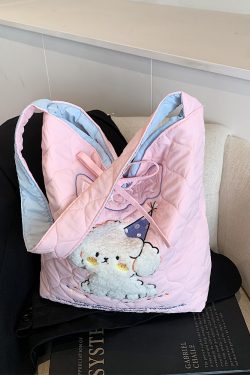 Large Capacity Embroidered Shoulder Bag for Women - 2024 Summer Fashion Tote for Classes and Commuting