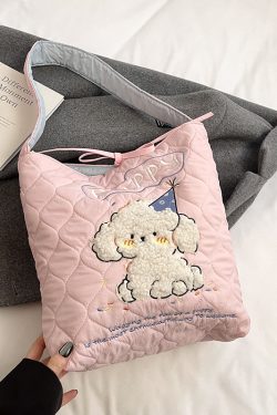 Large Capacity Embroidered Shoulder Bag for Women - 2024 Summer Fashion Tote for Classes and Commuting