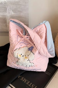 Large Capacity Embroidered Shoulder Bag for Women - 2024 Summer Fashion Tote for Classes and Commuting