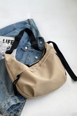 Large-Capacity Korean-Style Tote Bag for Women - 2025 Spring/Summer Casual Commuting Shoulder Bag