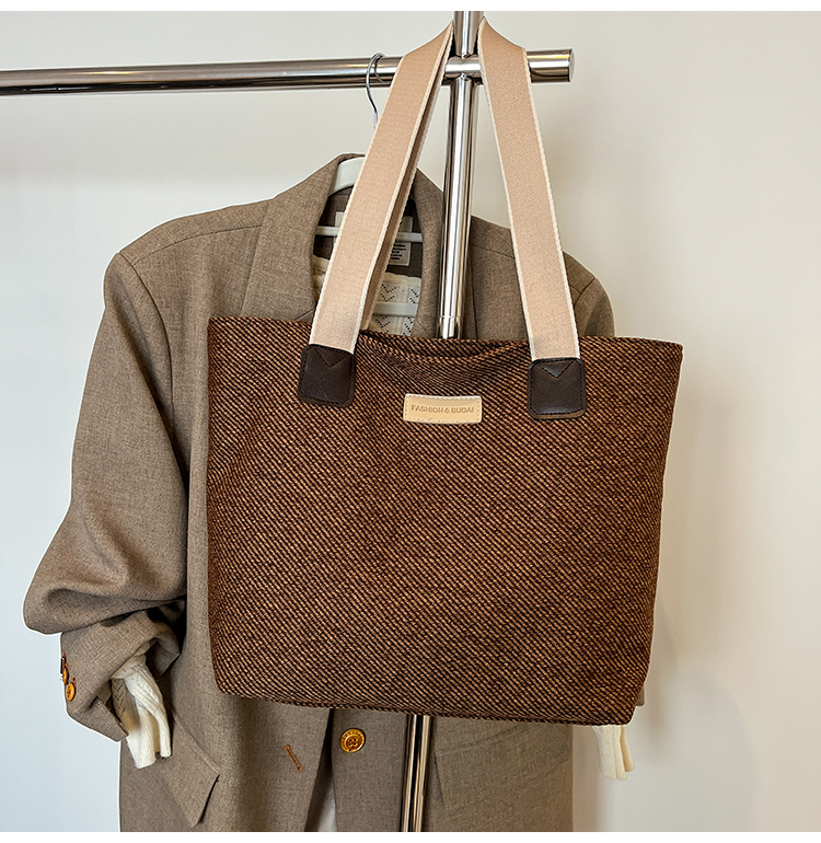 Large Capacity Minimalist Canvas Tote Bag for Women - Versatile Casual Commuter Shoulder Bag 2025 Large Capacity Minimalist Canvas Tote Bag for Women - Versatile Casual Commuter Shoulder Bag 2025