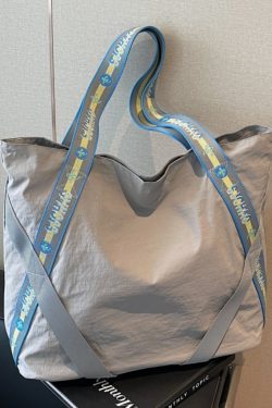 Large Capacity Nylon Commuter Tote Bag for Women - Stylish 2025 Shoulder Bag for Shopping and Short Trips