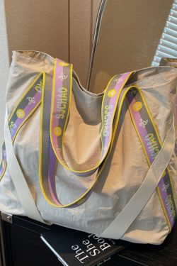 Large Capacity Nylon Commuter Tote Bag for Women - Stylish 2025 Shoulder Bag for Shopping and Short Trips