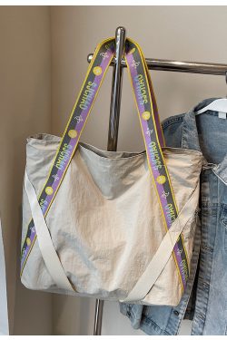 Large Capacity Nylon Commuter Tote Bag for Women - Stylish 2025 Shoulder Bag for Shopping and Short Trips