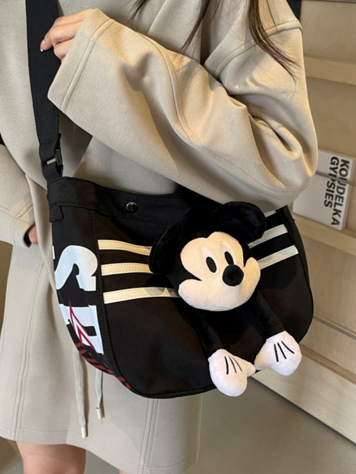 Large Capacity Nylon Shoulder Bag for Women, Cute Japanese Style Commuter Dumpling Crossbody Bag for Students, 2025 Trend Large Capacity Nylon Shoulder Bag for Women, Cute Japanese Style Commuter Dumpling Crossbody Bag for Students, 2025 Trend