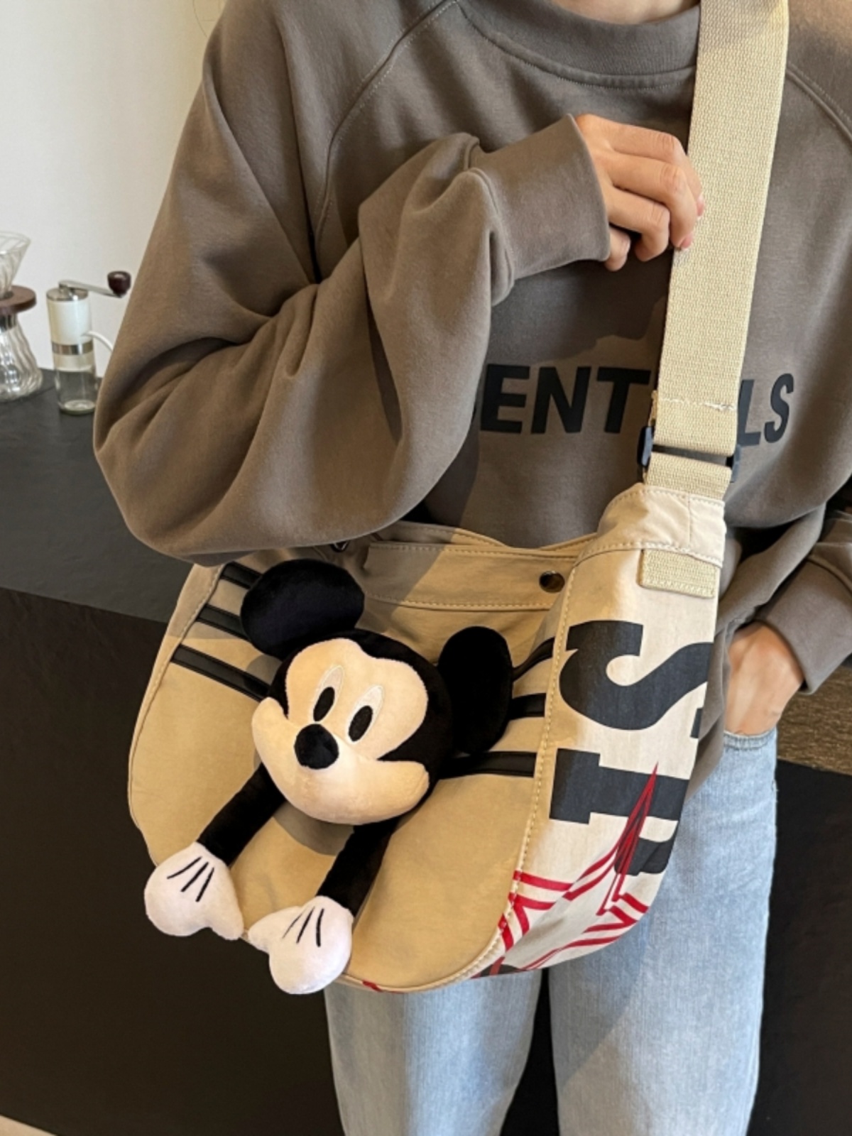 Large Capacity Nylon Shoulder Bag for Women, Cute Japanese Style Commuter Dumpling Crossbody Bag for Students, 2025 Trend Large Capacity Nylon Shoulder Bag for Women, Cute Japanese Style Commuter Dumpling Crossbody Bag for Students, 2025 Trend