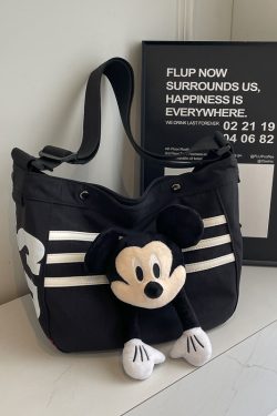 Large Capacity Nylon Shoulder Bag for Women, Cute Japanese Style Commuter Dumpling Crossbody Bag for Students, 2025 Trend