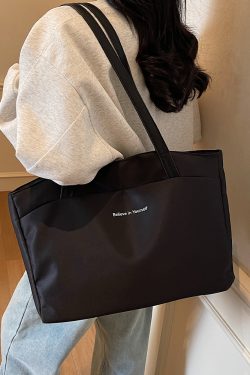 Large Capacity Oxford Cloth Women's Crossbody Bag - Versatile High-End Commuting Tote for Autumn/Winter 2025