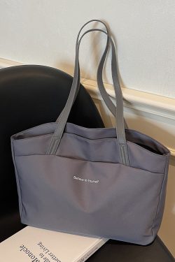 Large Capacity Oxford Cloth Women's Crossbody Bag - Versatile High-End Commuting Tote for Autumn/Winter 2025