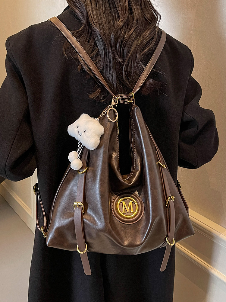 Large Capacity Retro Tote Bag for Women - Casual Multifunctional Commuter Backpack & Crossbody Travel Bag Large Capacity Retro Tote Bag for Women - Casual Multifunctional Commuter Backpack & Crossbody Travel Bag