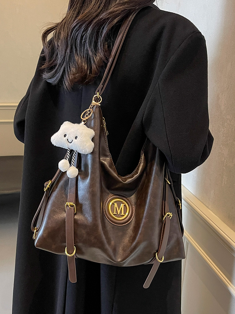 Large Capacity Retro Tote Bag for Women - Casual Multifunctional Commuter Backpack & Crossbody Travel Bag Large Capacity Retro Tote Bag for Women - Casual Multifunctional Commuter Backpack & Crossbody Travel Bag