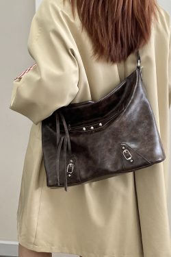 Large Capacity Retro Women's Shoulder Crossbody Tote Bag - Spring Summer 2025 Niche Design, Stylish & Functional