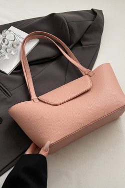 Large Capacity Shoulder Bag for Women - 2025 New Korean Style Versatile Crossbody Bag with Elegant Design and High-End Quality