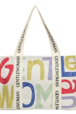 Large Capacity Single-Shoulder Canvas Tote Bag for Women – Versatile Summer Shopping Bag for Students and Commuting