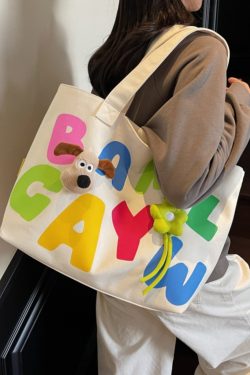 Large Capacity Summer Canvas Tote Bag for Women - Commuter Shoulder Bag for Outings and Short Trips, 2025 New Style