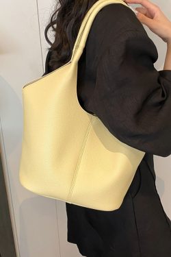 Large-Capacity Tote Bag for Women - 2025 Summer Korean Style Trendy Shoulder Bag for Work and Commuting