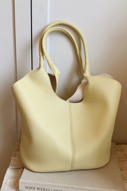 Large-Capacity Tote Bag for Women - 2025 Summer Korean Style Trendy Shoulder Bag for Work and Commuting