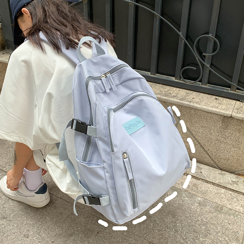 Large Capacity Women's Backpack, Double Shoulder Bag, Harajuku Style School Bag, 2025 Fashion Student Travel Tote Large Capacity Women's Backpack, Double Shoulder Bag, Harajuku Style School Bag, 2025 Fashion Student Travel Tote