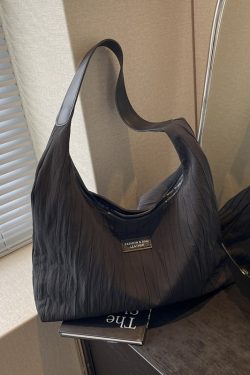 Large Capacity Women's Canvas Shoulder Tote Bag - Versatile Summer Commuting Bag for Students - Trendy Ins Style