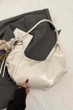 Large Capacity Women's Casual Shoulder Bag - 2025 Trendy Lightweight Crossbody Dumpling Bag for Everyday Versatility