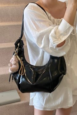 Large Capacity Women's Casual Shoulder Bag - 2025 Trendy Lightweight Crossbody Dumpling Bag for Everyday Versatility