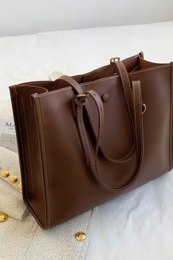 Large Capacity Women's Commuter Bag - High-Quality Texture Shoulder Tote for Autumn Winter 2025 Fashion