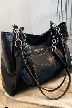 Large Capacity Women's Retro Shoulder Bag - Versatile Commuting Tote for Spring/Summer 2025 Fashion